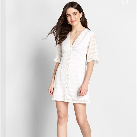 NWT Vintage Inspired Bohemian Mini Sundress - Picture 1 of 7